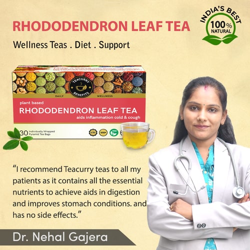 Teacurry Rhododendron Leaf Tea - recommended by Dr. Nehal Gajera