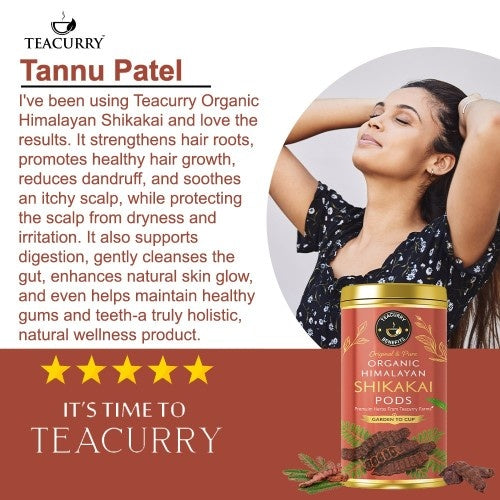 Testimonial Review of Teacurry Organic Himalayan Shikakai Pods