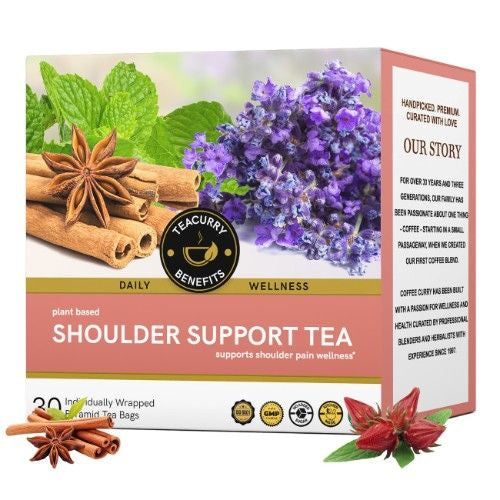 Teacurry Shoulder Support Tea 3D Box