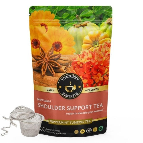 Teacurry Shoulder Support Tea Pouch with Infuser