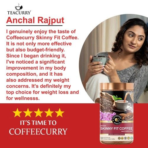Coffeecurry Skinny Fit Coffee Testimonial Image