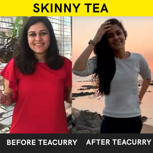 Teacurry Skinny Tea Before and After