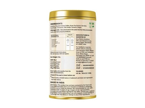 Coffeecurry Slimming Coffee Back Image 