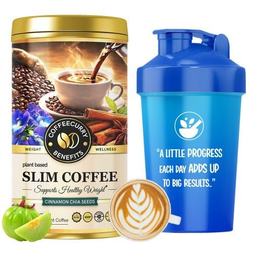 Coffeecurry Slimming Coffee with Shaker