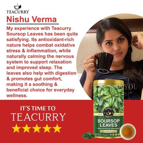 Teacurry Soursop Leaves Testimonial Image