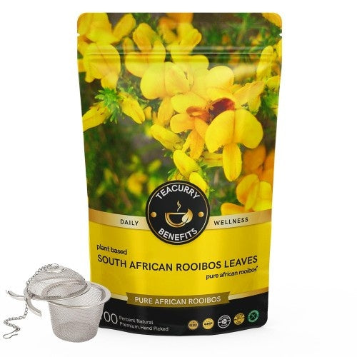 Teacurry South African Rooibos Tea Pouch with Infuser