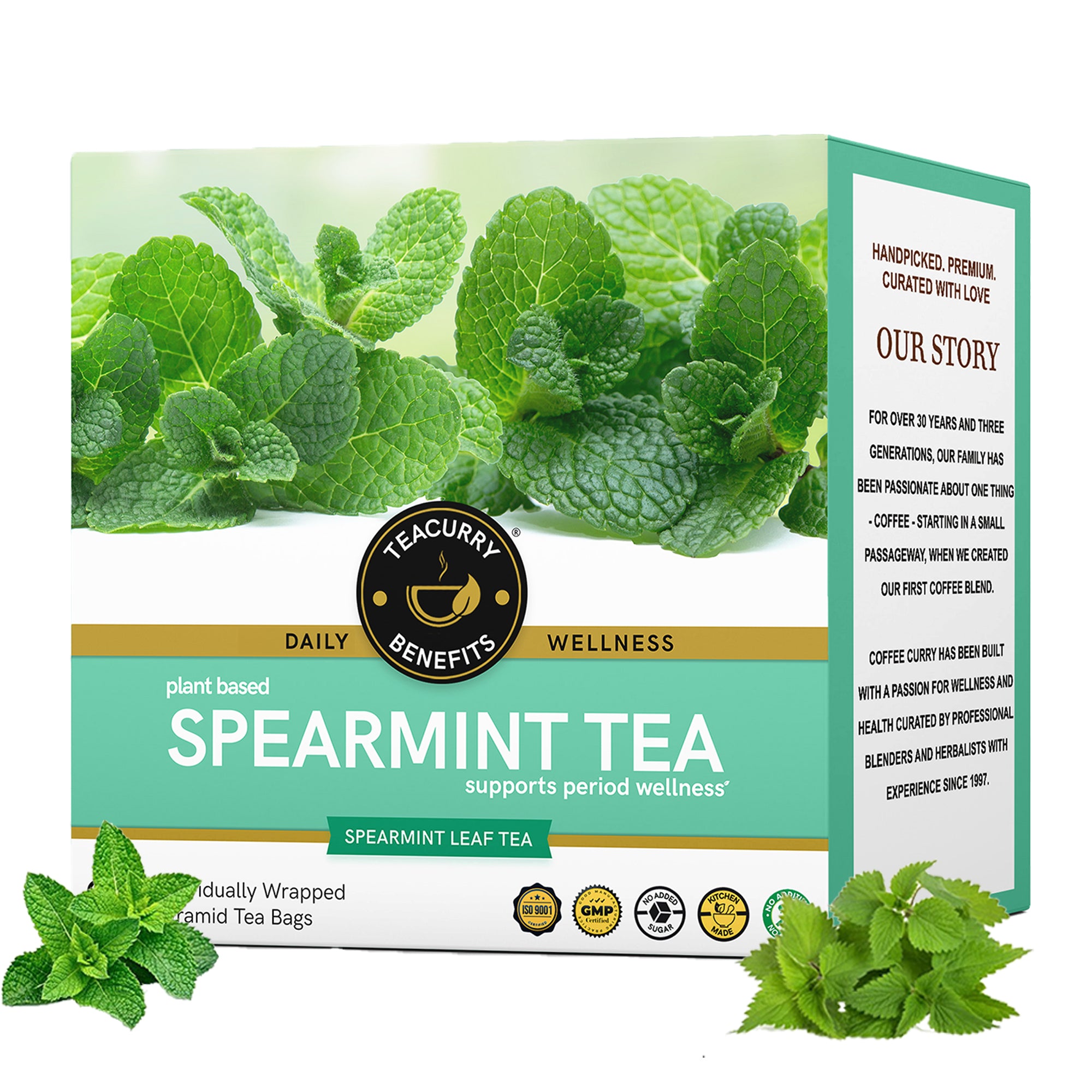 Spearmint Tea - Helps with Facial Hair, Hormonal Imbalance, Acne
