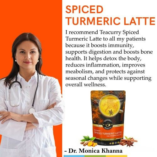 Teacurry Spiced Turmeric Latte Doctor Recommends