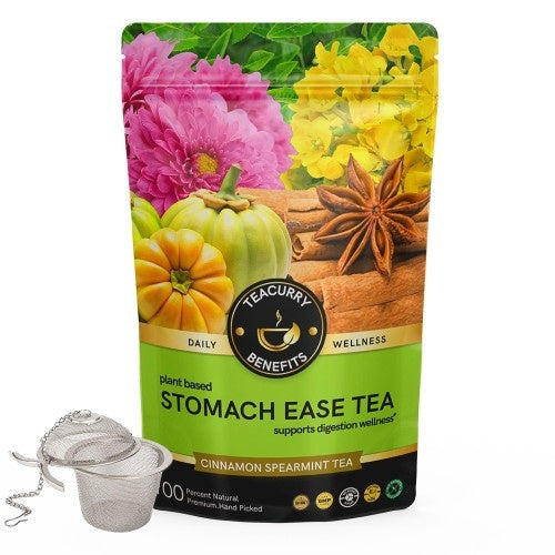 Teacurry Stomach Ease Tea Pouch with Infuser
