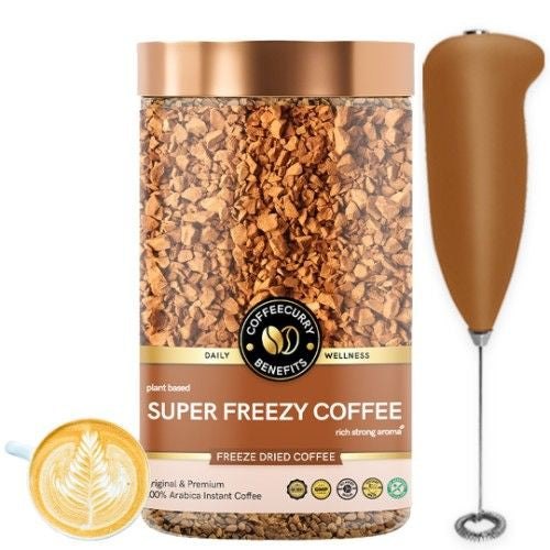 Coffeecurry Super Freeze Dried Coffee with Frother