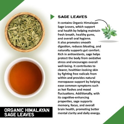 Teacurry Organic Himalayan Sage Leaves