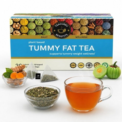 Teacurry Tummy Fat Tea Tea Box 