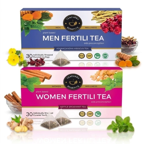 Teacurry Men Fertility + Women Fertility Tea Main Image