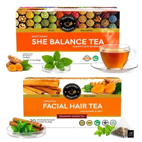 Teacurry She Balance + Facial Hair Tea Main Image