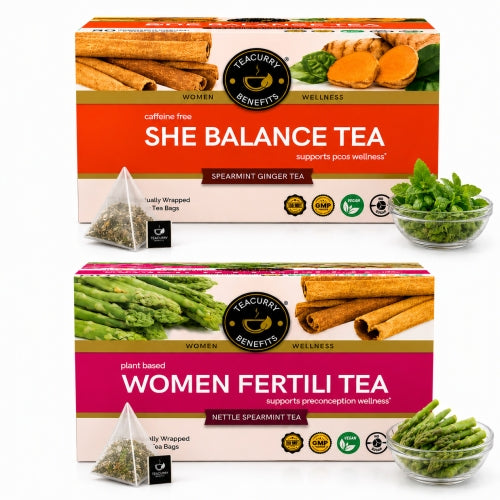 Teacurry She Balance + Women Fertility Tea Main Image