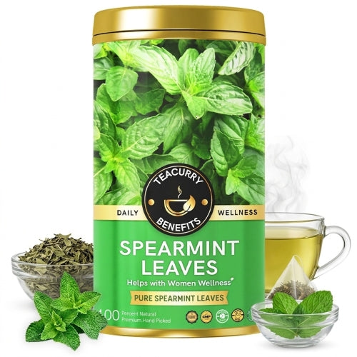 Teacurry Spearmint Tea Tin Can Main Image