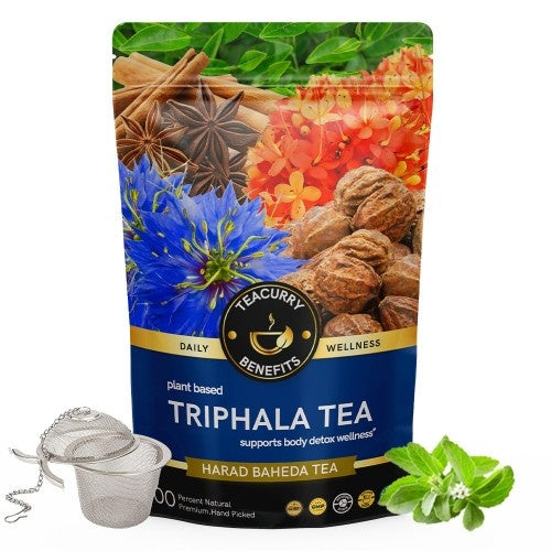 Teacurry Triphala Tea Pouch with Infuser