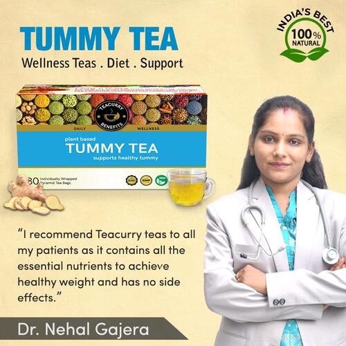 Teacurry Tummy Fat Tea - recommended by doctors