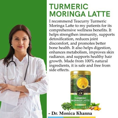 Teacurry Turmeric Moringa Latte Doctor Recommends