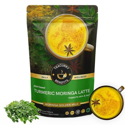 Teacurry Turmeric Moringa Latte Pouch