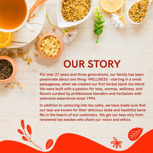 story about blue butterfly pea flower tea and lavender tea