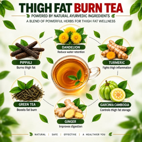 Ingredients of Teacurry Thigh Fat Burn Tea