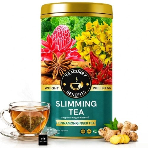 Teacurry Slimming Tea Tin Can 