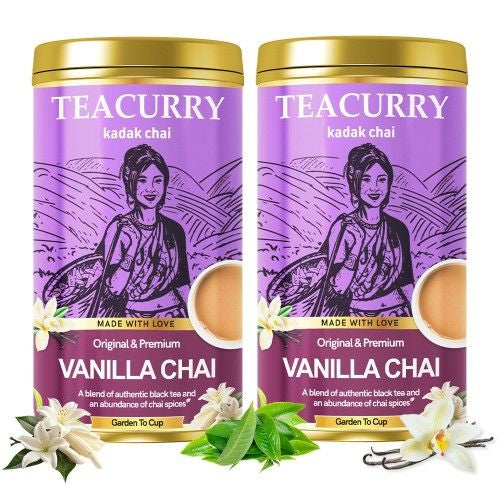 Teacurry Vanilla Chai Tin Can 