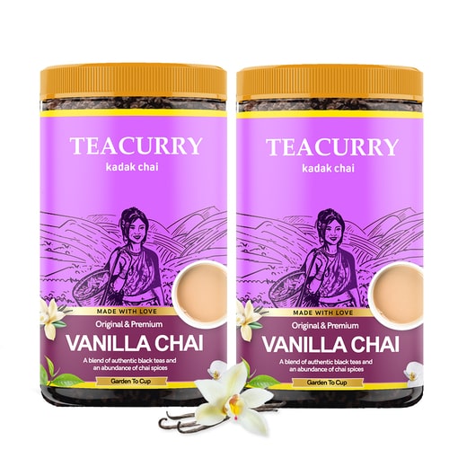  Teacurry Vanilla Chai -hot vanilla chai tea