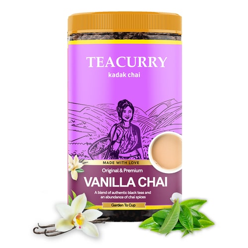  Teacurry Vanilla Chai - hot vanilla chai
