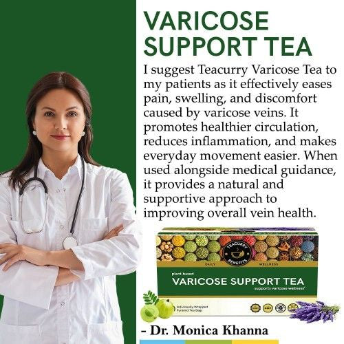 Teacurry Varicose Support Tea Doctor Recommends