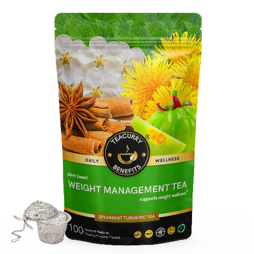 Teacurry Weight Management Tea Pouch with Infuser