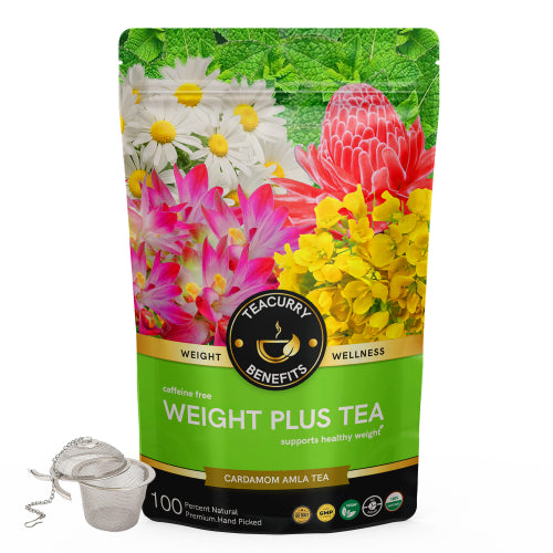 Teacurry Weight Plus Tea Pouch with Infuser