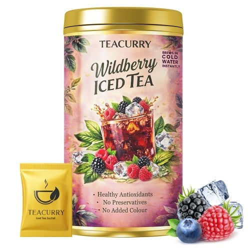 Teacurry Wildberry Instant Iced Tea Mix Sachet