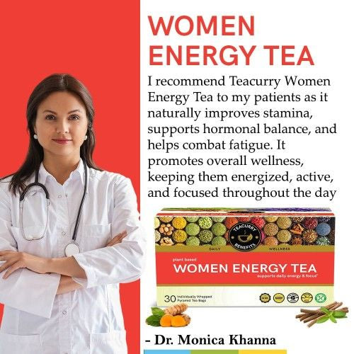 Teacurry Women Energy Tea Doctor Recommends