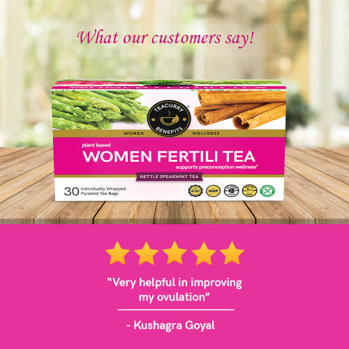 Teacurry Women Fertility Tea Customer Review