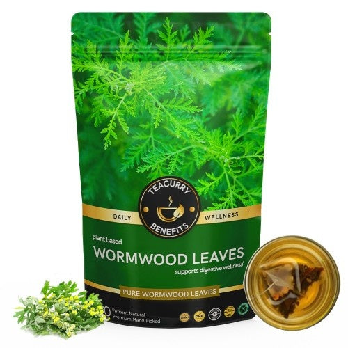 Wormwood Tea – Helps with Digestion, Ulcer and Liver Care – Premium  Himalayan Artemisia - 15 Days Pack