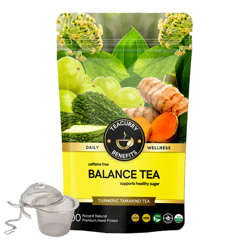 Teacurry Balance Tea Pouch with Infuser
