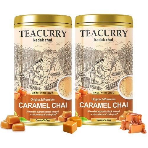 Teacurry Caramel Chai Tin Can 