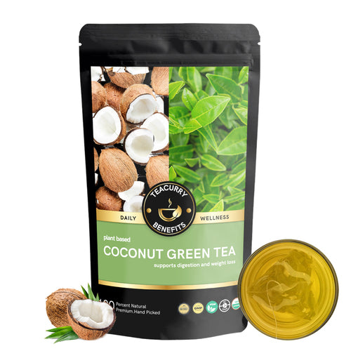 Teacurry Coconut Green Tea pouch image