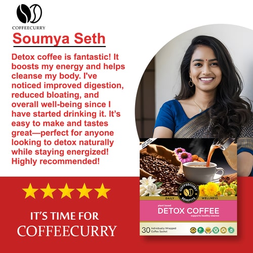 customer reviews about Detox Coffee premix 