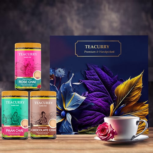 Paan Rose Chocolate Flavored Tea Gift Box