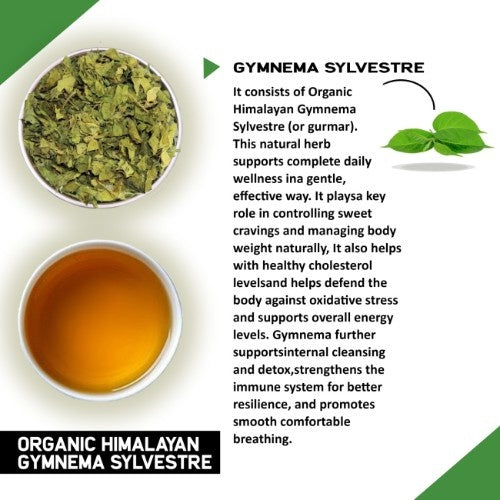 Organic Himalayan Gymnema Sylvestre Leaves Ingredients 