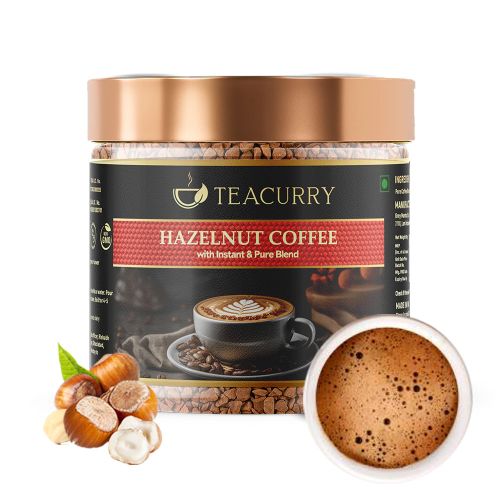 Teacurry Hazelnut coffe main image