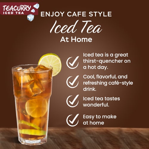 Teacurry Lemon Instant Iced Tea - benefits