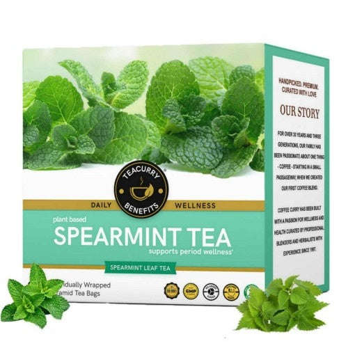 Teacurry Spearmint Tea 3D Box