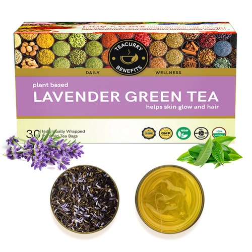 Teacurry Lavender Green Tea 