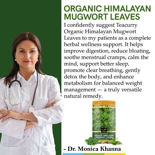 Organic Himalayan Mugwort Leaves Doctor Recommends 