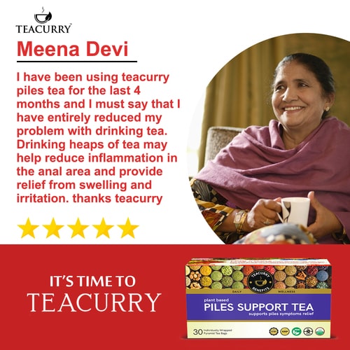 Costumer Review On Teacurry Piles Support Tea 