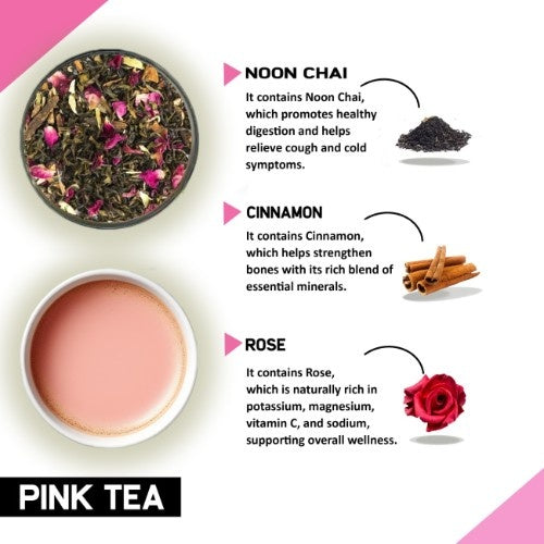 Teacurry Pink Tea Ingredients